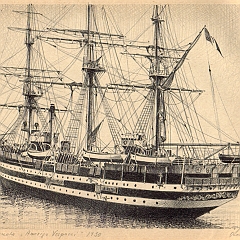 1930 - Nave scuola 'Amerigo Vespucci'